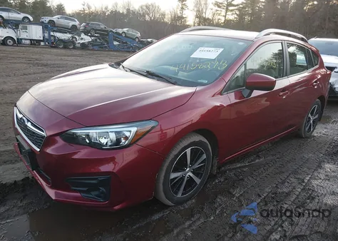 2019 Subaru Impreza 2.0I Premium из США, поврежденный, VIN 4S3GTAC65K3748000